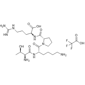 l-threonyl-l-lysyl-l-prolyl-l-arginine compound with 2,2,2-trifluoroacetic acid 1:1|CS-1067221