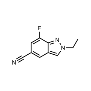 2-Ethyl-7-fluoro-2H-indazole-5-carbonitrile|CS-1067328