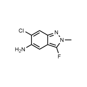6-Chloro-3-fluoro-2-methyl-2H-indazol-5-amine|CS-1067366