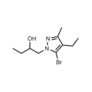 1-(5-Bromo-4-ethyl-3-methyl-1H-pyrazol-1-yl)butan-2-ol|CS-1067384