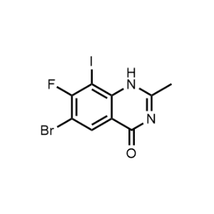 6-Bromo-7-fluoro-8-iodo-2-methylquinazolin-4(1H)-one|CS-1067401