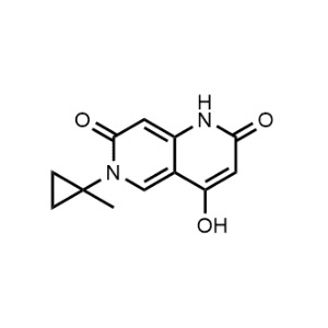 4-Hydroxy-6-(1-methylcyclopropyl)-1,6-naphthyridine-2,7(1H,6H)-dione|CS-1067416