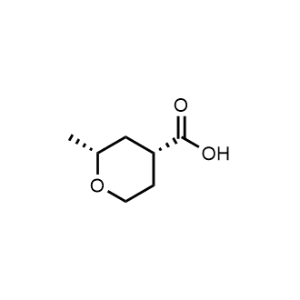(2R,4R)-2-Methyltetrahydro-2H-pyran-4-carboxylic acid|CS-1067435