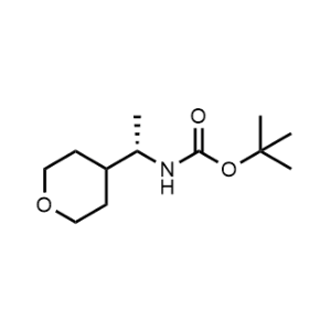 Tert-butyl (S)-(1-(tetrahydro-2H-pyran-4-yl)ethyl)carbamate|CS-1067445