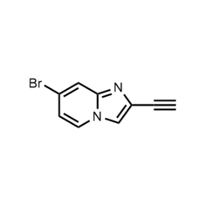 7-Bromo-2-ethynylimidazo[1,2-a]pyridine|CS-1067452