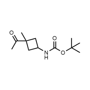 Tert-butyl (3-acetyl-3-methylcyclobutyl)carbamate|CS-1067476