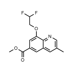 Methyl 8-(2,2-difluoroethoxy)-3-methylquinoline-6-carboxylate|CS-1067483