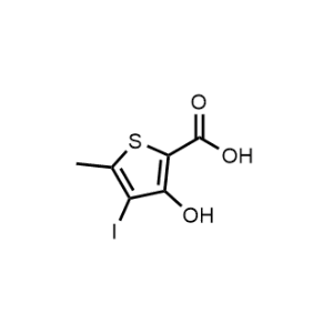 3-Hydroxy-4-iodo-5-methylthiophene-2-carboxylic acid|CS-1067525