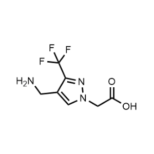 2-(4-(Aminomethyl)-3-(trifluoromethyl)-1H-pyrazol-1-yl)acetic acid|CS-1067538
