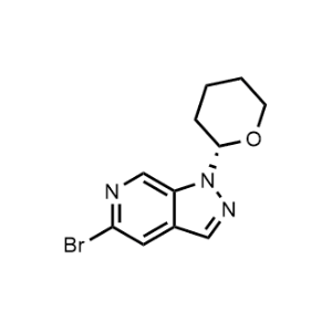 (S)-5-Bromo-1-(tetrahydro-2H-pyran-2-yl)-1H-pyrazolo[3,4-c]pyridine|CS-1067548
