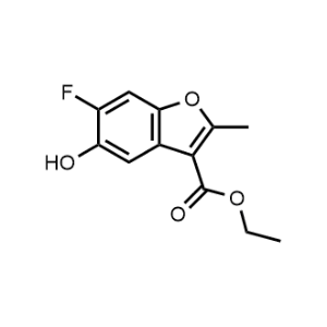 Ethyl 6-fluoro-5-hydroxy-2-methylbenzofuran-3-carboxylate|CS-1067580