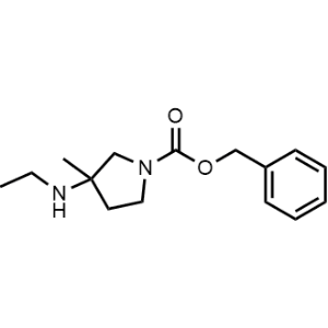Benzyl 3-(ethylamino)-3-methylpyrrolidine-1-carboxylate|CS-1067612