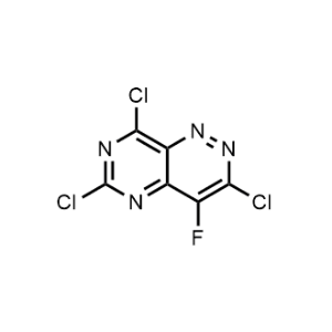 3,6,8-Trichloro-4-fluoropyrimido[5,4-c]pyridazine|CS-1067692