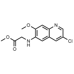Methyl (3-chloro-7-methoxyquinolin-6-yl)glycinate|CS-1067735