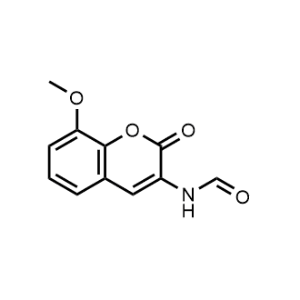 N-(8-Methoxy-2-oxo-2H-chromen-3-yl)formamide|CS-1067754