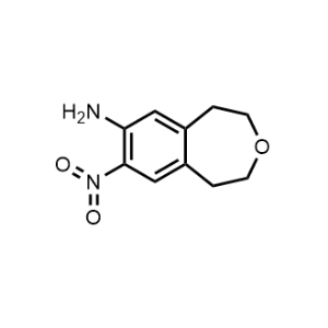8-Nitro-1,2,4,5-tetrahydrobenzo[d]oxepin-7-amine|CS-1067779