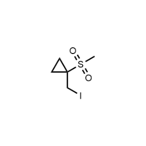 1-(Iodomethyl)-1-(methylsulfonyl)cyclopropane|CS-1067793