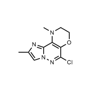 6-Chloro-2,10-dimethyl-9,10-dihydro-8H-imidazo[1',2':1,6]pyridazino[4,5-b][1,4]oxazine|CS-1067848