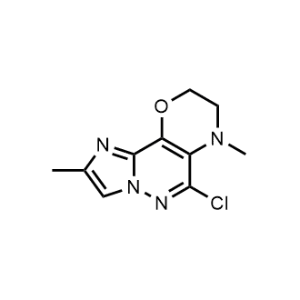 6-Chloro-2,7-dimethyl-8,9-dihydro-7H-imidazo[1',2':2,3]pyridazino[4,5-b][1,4]oxazine|CS-1067849