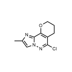 6-Chloro-2-methyl-8,9-dihydro-7H-imidazo[1,2-b]pyrano[2,3-d]pyridazine|CS-1067850