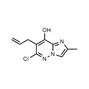 7-Allyl-6-chloro-2-methylimidazo[1,2-b]pyridazin-8-ol|CS-1067852