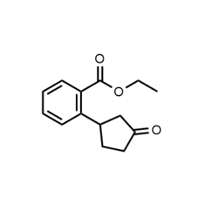 Ethyl 2-(3-oxocyclopentyl)benzoate|CS-1067854
