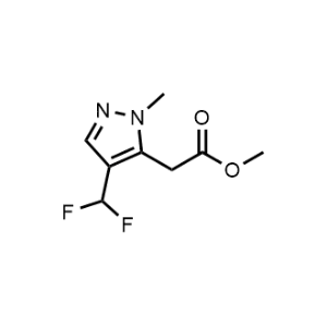 Methyl 2-(4-(difluoromethyl)-1-methyl-1H-pyrazol-5-yl)acetate|CS-1067876