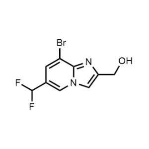 (8-Bromo-6-(difluoromethyl)imidazo[1,2-a]pyridin-2-yl)methanol|CS-1067891