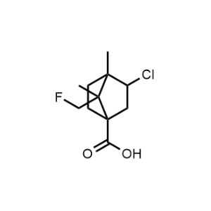 3-Chloro-7-(fluoromethyl)-4,7-dimethylbicyclo[2.2.1]heptane-1-carboxylic acid|CS-1067916