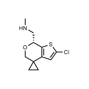 (R)-1-(2'-Chloro-5'H,7'H-spiro[cyclopropane-1,4'-thieno[2,3-c]pyran]-7'-yl)-N-methylmethanamine|CS-1067956