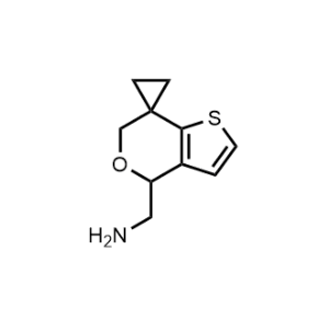 (4'H,6'H-Spiro[cyclopropane-1,7'-thieno[3,2-c]pyran]-4'-yl)methanamine|CS-1067960