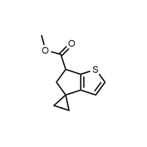 Methyl 5,6-dihydrospiro[cyclopenta[b]thiophene-4,1'-cyclopropane]-6-carboxylate|CS-1067964