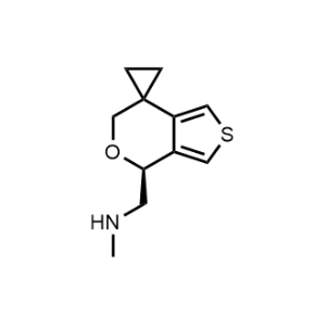 (S)-N-Methyl-1-(4'H,6'H-spiro[cyclopropane-1,7'-thieno[3,4-c]pyran]-4'-yl)methanamine|CS-1067978