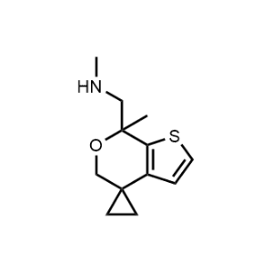 N-Methyl-1-(7'-methyl-5'H,7'H-spiro[cyclopropane-1,4'-thieno[2,3-c]pyran]-7'-yl)methanamine|CS-1067989