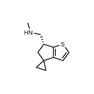 (R)-1-(5,6-Dihydrospiro[cyclopenta[b]thiophene-4,1'-cyclopropan]-6-yl)-N-methylmethanamine|CS-1068005