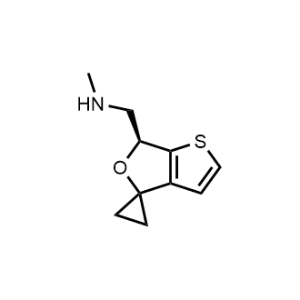 (S)-N-Methyl-1-(6'H-spiro[cyclopropane-1,4'-thieno[2,3-c]furan]-6'-yl)methanamine|CS-1068012