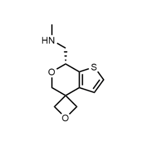 (R)-N-Methyl-1-(5'H,7'H-spiro[oxetane-3,4'-thieno[2,3-c]pyran]-7'-yl)methanamine|CS-1068031