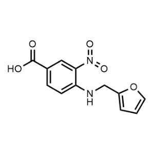 4-((Furan-2-ylmethyl)amino)-3-nitrobenzoic acid|CS-1068134