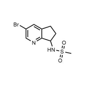 N-(3-Bromo-6,7-dihydro-5H-cyclopenta[b]pyridin-7-yl)methanesulfonamide|CS-1068171