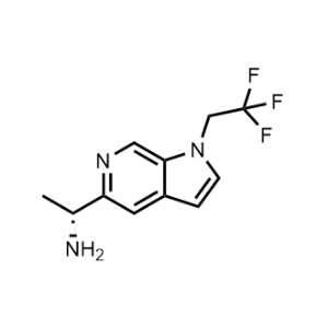 (R)-1-(1-(2,2,2-Trifluoroethyl)-1H-pyrrolo[2,3-c]pyridin-5-yl)ethan-1-amine|CS-1068280