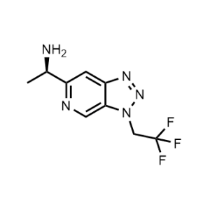 (R)-1-(3-(2,2,2-Trifluoroethyl)-3H-[1,2,3]triazolo[4,5-c]pyridin-6-yl)ethan-1-amine|CS-1068282