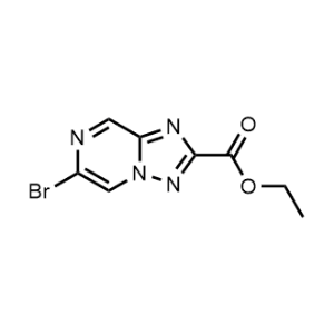 Ethyl 6-bromo-[1,2,4]triazolo[1,5-a]pyrazine-2-carboxylate|CS-1068319