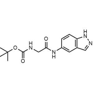 Tert-butyl (2-((1H-indazol-5-yl)amino)-2-oxoethyl)carbamate|CS-1068378