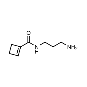 N-(3-Aminopropyl)cyclobut-1-ene-1-carboxamide|CS-1068471