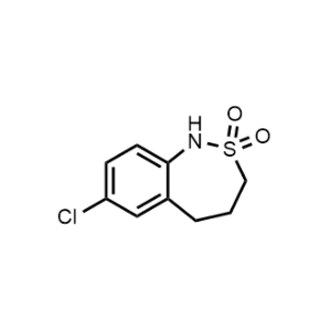 7-Chloro-1,3,4,5-tetrahydrobenzo[c][1,2]thiazepine 2,2-dioxide|CS-1068496