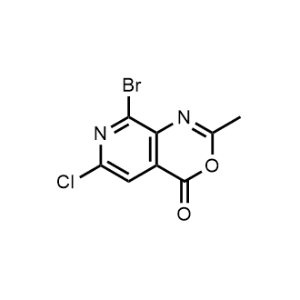 8-Bromo-6-chloro-2-methyl-4H-pyrido[3,4-d][1,3]oxazin-4-one|CS-1068573