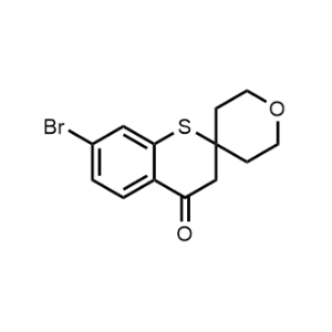 7'-Bromo-2,3,5,6-tetrahydrospiro[pyran-4,2'-thiochroman]-4'-one|CS-1068746
