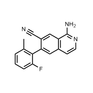 1-Amino-6-(2-fluoro-6-methylphenyl)isoquinoline-7-carbonitrile|CS-1068906