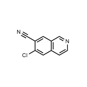 6-Chloroisoquinoline-7-carbonitrile|CS-1068907