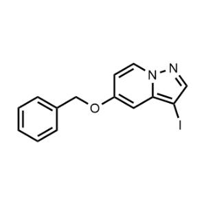 5-(Benzyloxy)-3-iodopyrazolo[1,5-a]pyridine|CS-1068908